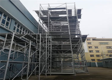 Industrial Scaffolding Frame System Light Aluminium Scaffold Ladder Beams